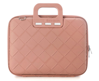 Torba na laptopa Bombata Intrecciato 13-14" różowy